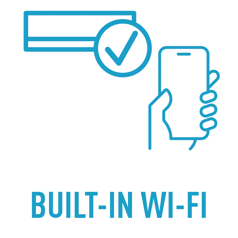 LOGO WI-FI BUILT-IN